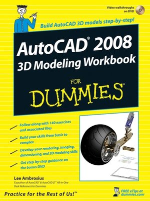 cover image of AutoCAD 2008 3D Modeling Workbook For Dummies